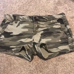 Express Shortie Shorts